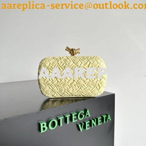 Replica Bottega Veneta BV Knot Minaudière clutch Foulard intreccio lea