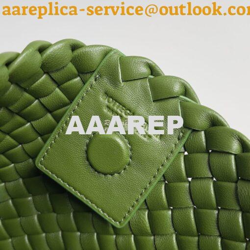 Replica Bottega Veneta BV Small Clicker Shoulder Bag in Avocado Padded 7