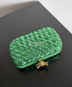 Replica Bottega Veneta BV Knot Minaudière clutch Foulard intreccio lea 2