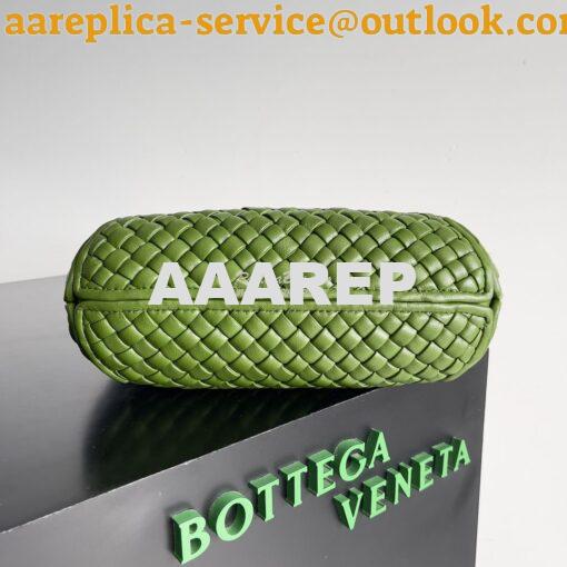 Replica Bottega Veneta BV Small Clicker Shoulder Bag in Avocado Padded 8