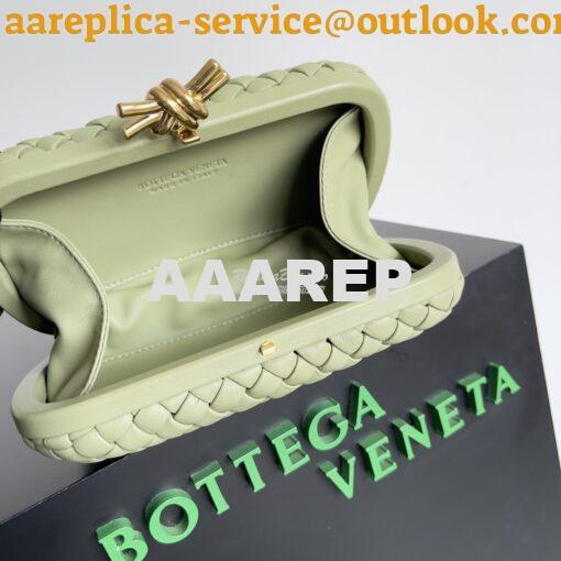 Replica Bottega Veneta BV Knot Minaudière clutch soft padded Intreccio 6