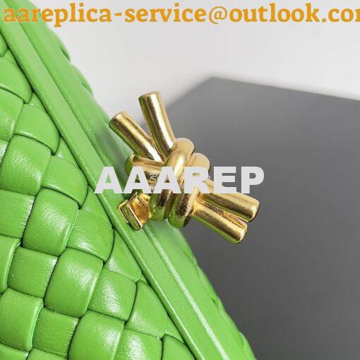 Replica Bottega Veneta BV Knot Minaudière clutch soft padded Intreccio 4