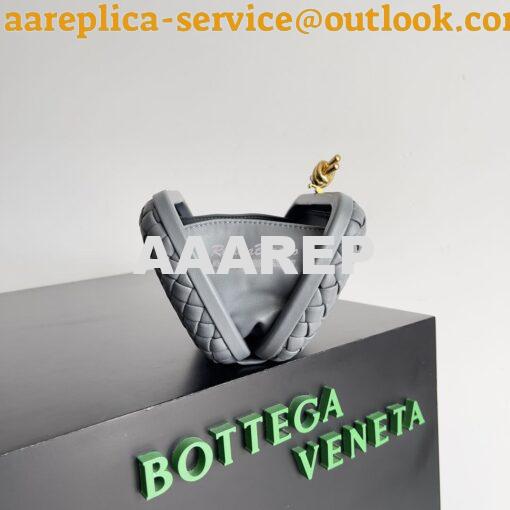 Replica Bottega Veneta BV Knot Minaudière clutch soft padded Intreccio 6