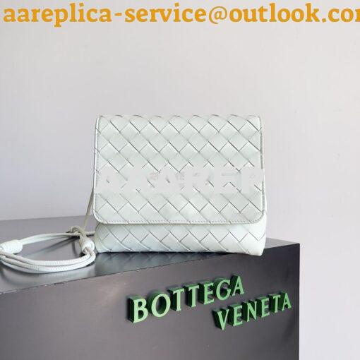 Replica Bottega Veneta BV Mini Intrecciato Cross-Body Bag Lambskin 741