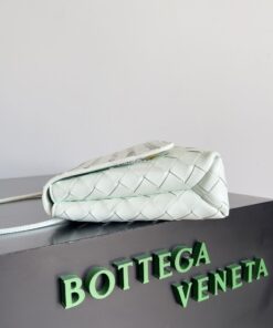 Replica Bottega Veneta BV Mini Intrecciato Cross-Body Bag Lambskin 741 2