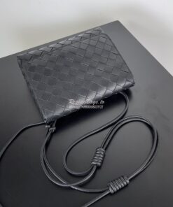 Replica Bottega Veneta BV Mini Intrecciato Cross-Body Bag Lambskin 741 2