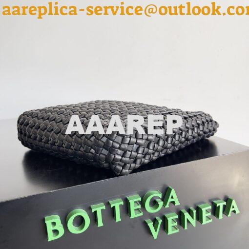 Replica Bottega Veneta BV Sardine Top Handle Bag 731166 Black with Han 8