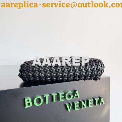 Replica Bottega Veneta BV Sardine Top Handle Bag 731166 Black with Han 9