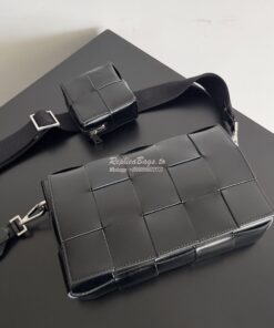 Replica Bottega Veneta BV Cassette With Versatile Strap Shiny Calfskin 2