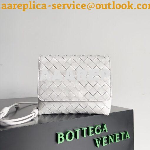 Replica Bottega Veneta BV Mini Intrecciato Cross-Body Bag Lambskin 741