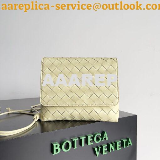 Replica Bottega Veneta BV Mini Intrecciato Cross-Body Bag Lambskin 741