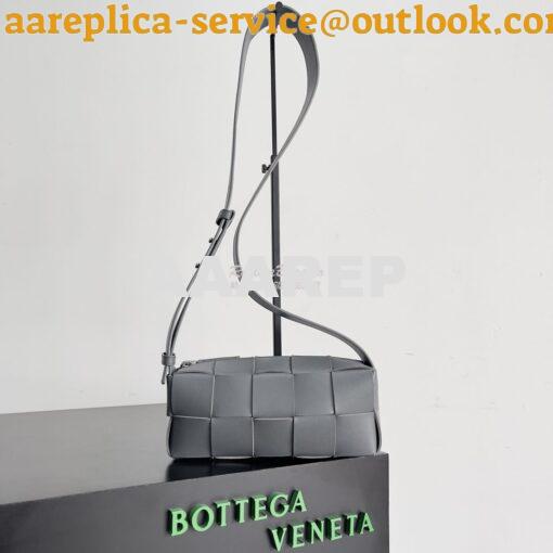 Replica Bottega Veneta BV Small Brick Cassette Calfskin 729251 Thunder