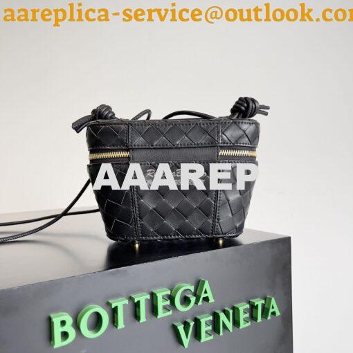 Replica Bottega Veneta BV Mini Intrecciato Vanity Case with Cross-Body 8