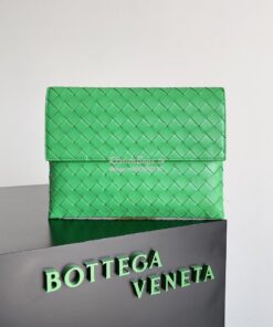 Replica Bottega Veneta BV Flap Pouch 667138 Parakeet