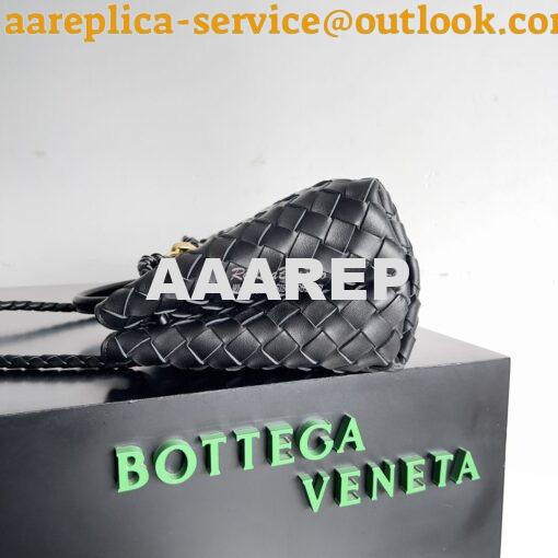 Replica Bottega Veneta BV Small East/West Andiamo 754990 Black 3