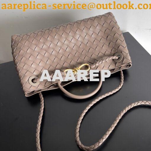 Replica Bottega Veneta BV Small East/West Andiamo 754990 Taupe 2