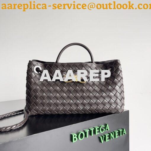 Replica Bottega Veneta BV Small East/West Andiamo 754990 Fondant