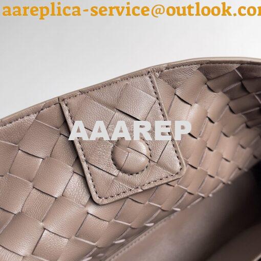 Replica Bottega Veneta BV Small East/West Andiamo 754990 Taupe 7