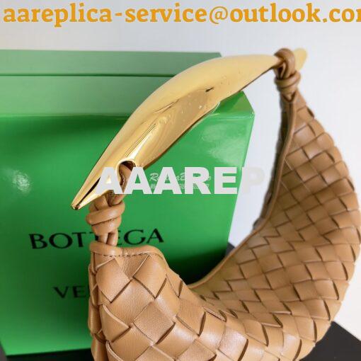 Replica Bottega Veneta BV Classic Sardine in Lambskin 716082 Caramel 2