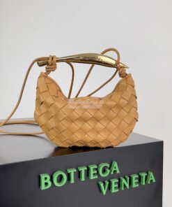 Replica Bottega Veneta BV Mini Sardine in Lambskin 744267 Caramel