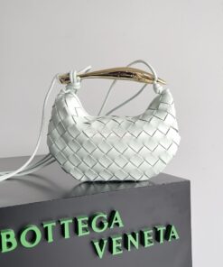 Replica Bottega Veneta BV Mini Sardine in Lambskin 744267 Glacier