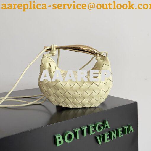 Replica Bottega Veneta BV Mini Sardine in Lambskin 744267 Ice Cream