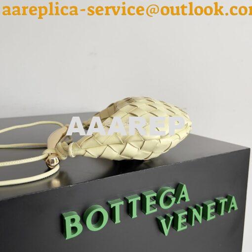 Replica Bottega Veneta BV Mini Sardine in Lambskin 744267 Ice Cream 3