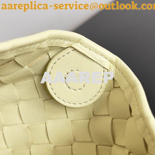 Replica Bottega Veneta BV Mini Sardine in Lambskin 744267 Ice Cream 7