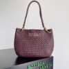 Replica Bottega Veneta BV Medium Clicker Shoulder Bag in Avocado Padde 10