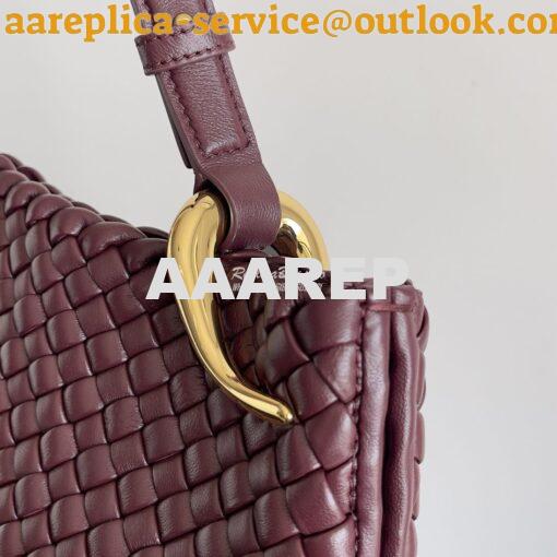 Replica Bottega Veneta BV Medium Clicker Shoulder Bag in Barolo Padded 3