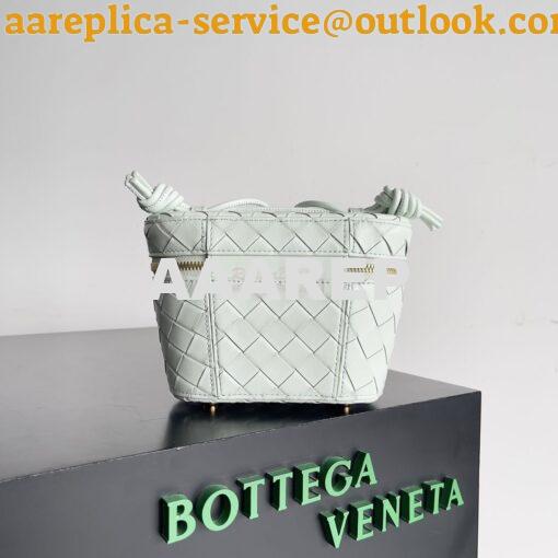 Replica Bottega Veneta BV Mini Intrecciato Vanity Case with Cross-Body 7