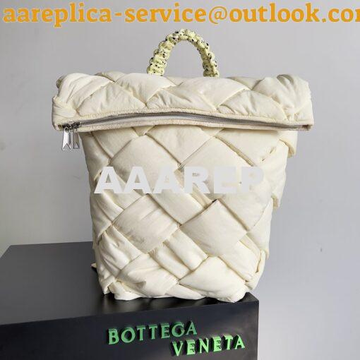 Replica Bottega Veneta BV Padded Tech Cassette Backpack 690891 light y