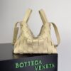 Replica Bottega Veneta BV Cassette Bowling Intrecciato white Leather B 11