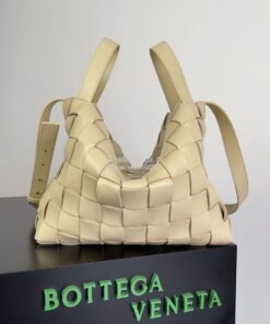 Replica Bottega Veneta BV Cassette Bowling Intrecciato porridge Leathe