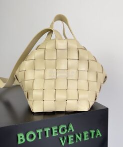 Replica Bottega Veneta BV Cassette Bowling Intrecciato porridge Leathe 2