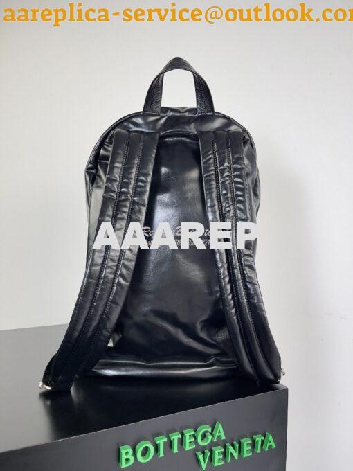 Replica Bottega Veneta BV Medium Archetype Backpack in black lambskin 2