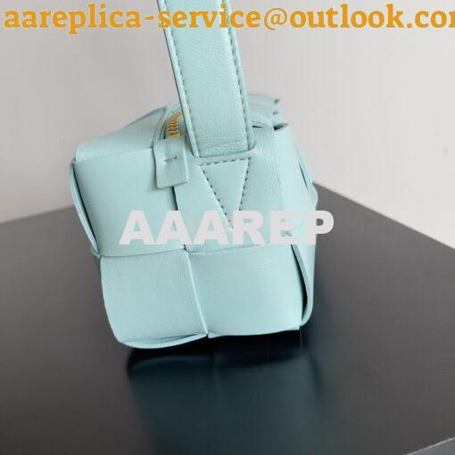 Replica Bottega Veneta BV Small Brick Cassette Bag 729166 tiffany blue 3