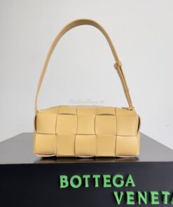 Replica Bottega Veneta BV Small Brick Cassette Bag 729166 almond