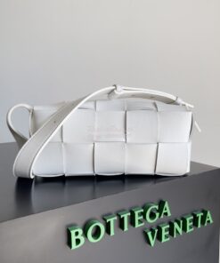 Replica Bottega Veneta BV Small Brick Cassette Bag 729166 white 2