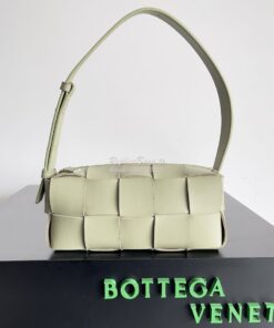 Replica Bottega Veneta BV Small Brick Cassette Bag 729166 light green