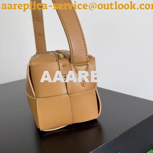 Replica Bottega Veneta BV Small Brick Cassette Bag 729166 Caramel 2