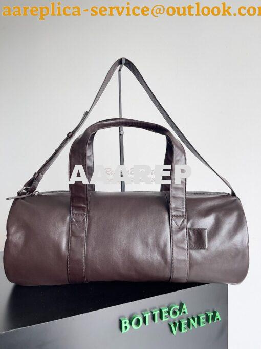 Replica Bottega Veneta BV Gym Bag 731192 Choco color