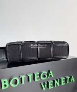 Replica Bottega Veneta BV Cassette Phone Pouch 742996 black 2