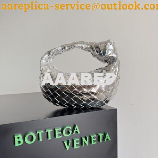 Replica Bottega Veneta BV Mini Jodie 651876 Metallic Silver