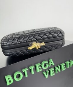 Replica Bottega Veneta BV Knot Minaudière clutch soft padded Intreccio 2