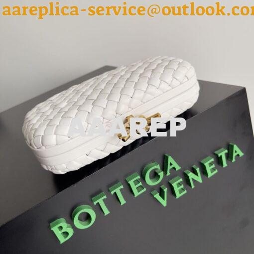 Replica Bottega Veneta BV Knot Minaudière clutch soft padded Intreccio 2