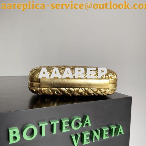 Replica Bottega Veneta BV Knot Foulard intreccio leather minaudiere 71 4