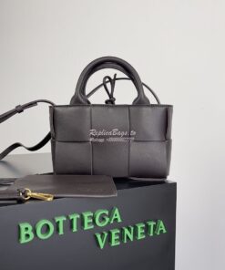 Replica Bottega Veneta BV Candy Arco Tote Bag 729029 chocolate