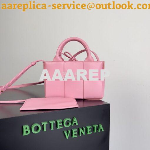 Replica Bottega Veneta BV Candy Arco Tote Bag 729029 pink