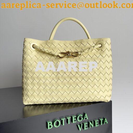 Replica Bottega Veneta BV Medium Andiamo 743572 Yellow